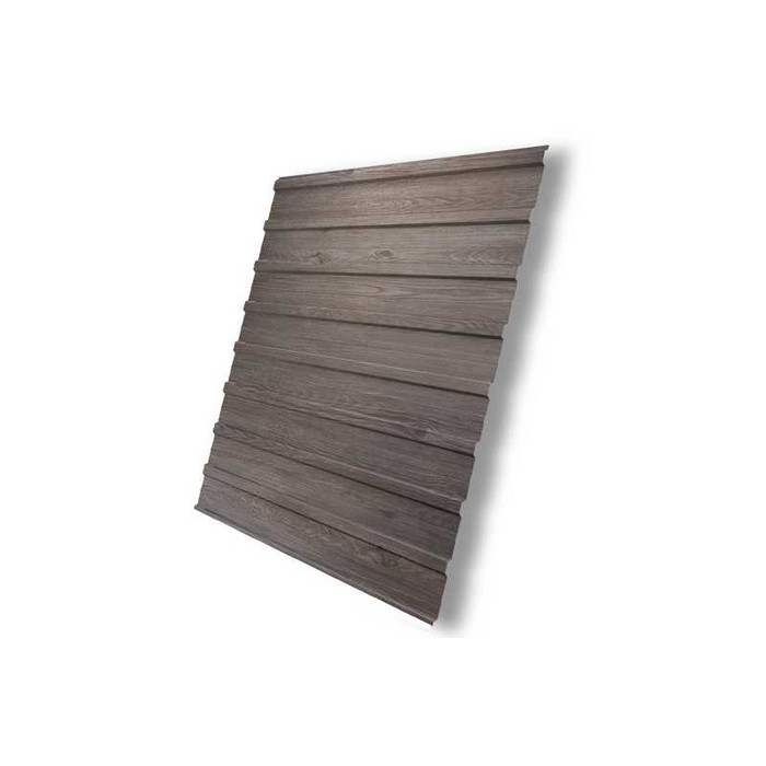 Профлист Grand Line C10A Print Elite 0.45 мм White Wood